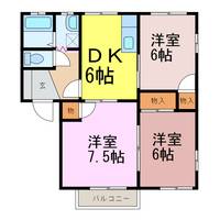 スパニッシュガーデンFの間取り