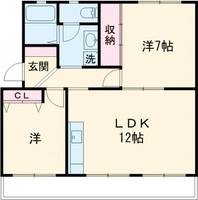 物件の間取り画像