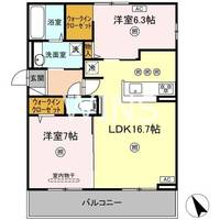 物件の間取り画像