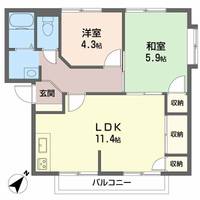 物件の間取り画像