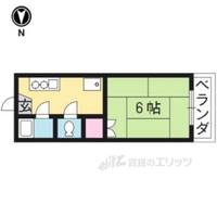 シャルム衣笠の間取り