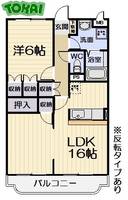 物件の間取り画像