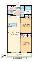物件の間取り画像