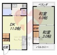 大阪府羽曳野市野々上1(一戸建)の賃貸物件の間取り