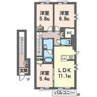 物件の間取り画像