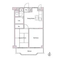 ガーデンヒルズ壱番館の間取り