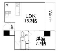 大阪府大阪市都島区都島北通2(マンション)の賃貸物件の間取り
