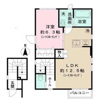 東京都世田谷区赤堤1(一戸建)の賃貸物件の間取り