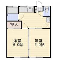 長野県長野市大字稲葉(アパート)の賃貸物件の間取り