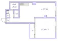 物件の間取り画像