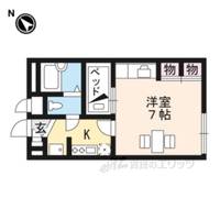 レオパレスプリマヴェーラの間取り