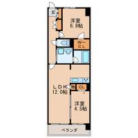 プレサンス ジェネ 新栄町駅前 葵の間取り