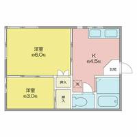 新潟県新潟市東区東明2(アパート)の賃貸物件の間取り