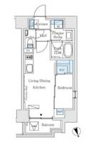 イプセ御成門の間取り