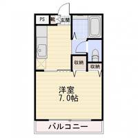 長野県長野市若里4(マンション)の賃貸物件の間取り