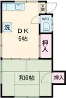 小堀荘の間取り