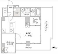ルミーク千歳船橋の間取り