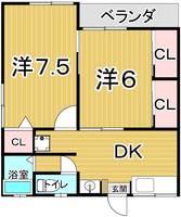 物件の間取り画像