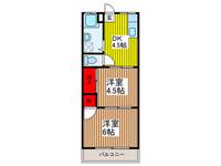 レジデンス西川口の間取り