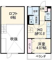 物件の間取り画像