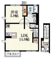 物件の間取り画像