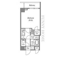 東京都世田谷区世田谷4(マンション)の賃貸物件の間取り