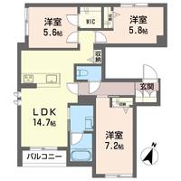 物件の間取り画像