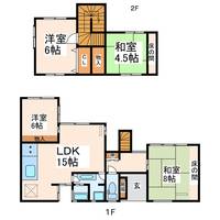 熊本県熊本市北区植木町木留(一戸建)の賃貸物件の間取り