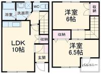 静岡県浜松市中央区西塚町(一戸建)の賃貸物件の間取り