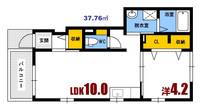 プリムローズ Aの間取り