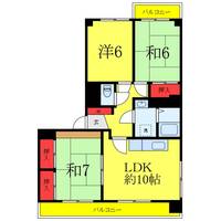 東京都板橋区徳丸6(マンション)の賃貸物件の間取り