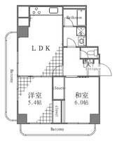 東京都台東区入谷1(マンション)の賃貸物件の間取り