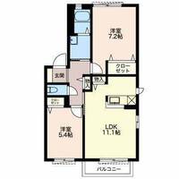 Sunmall Aの間取り