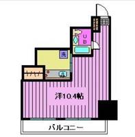 埼玉県さいたま市南区南浦和2(マンション)の賃貸物件の間取り