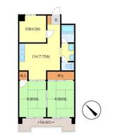 中央ビルの間取り