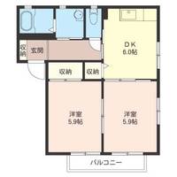 物件の間取り画像