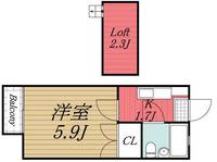 物件の間取り画像