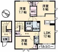 物件の間取り画像