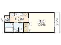 JRBハイツ矢野III番館の間取り