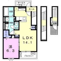 物件の間取り画像