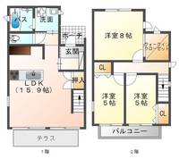 物件の間取り画像
