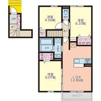 物件の間取り画像