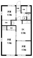 東京都板橋区赤塚3(アパート)の賃貸物件の間取り