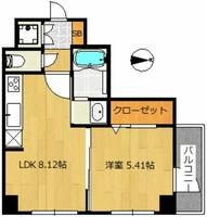 東京都江東区木場3(マンション)の賃貸物件の間取り