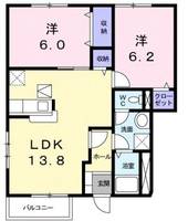 物件の間取り画像