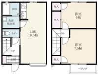 メゾンドリームの間取り