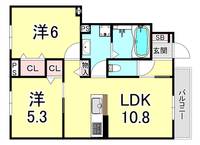 物件の間取り画像
