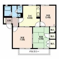 物件の間取り画像