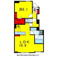 パッシィオーネUの間取り