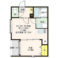 物件の間取り画像